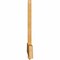 Ekena Millwork Eugene Rough Sawn Timber Gable Bracket, Western Red Cedar, 84"W x 31"H x 2"D x 6"F, 9/12 Pitch GBW084X31X0206EUG00RWR - alternate 3